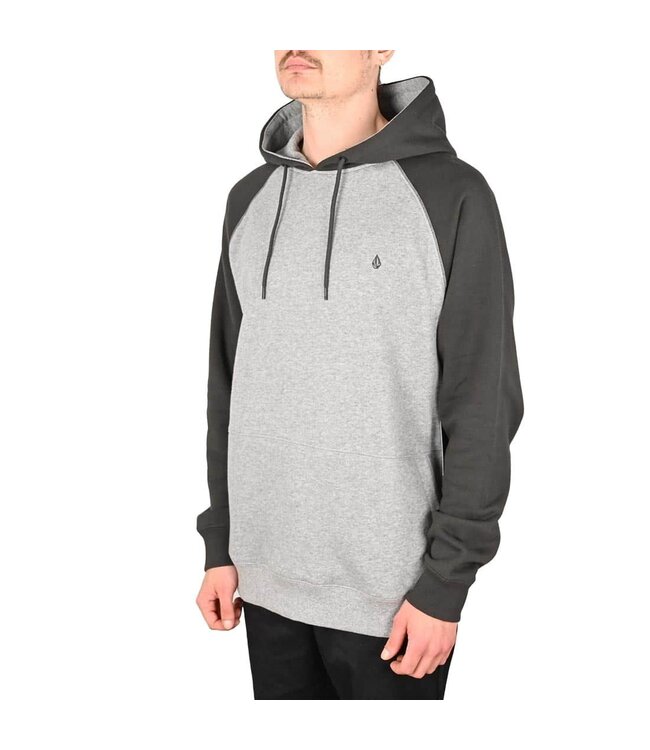 VOLCOM MENS HOMAK PULLOVER HOODIE STEALTH