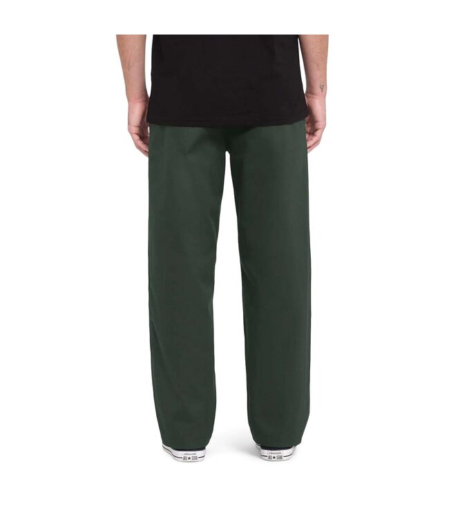 VOLCOM MENS FRICKIN SKATE CHINO PANTS DARK FOREST