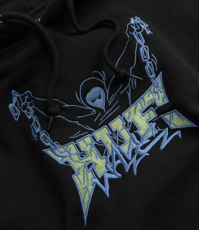HUF MENS ZINE HOODIE BLACK