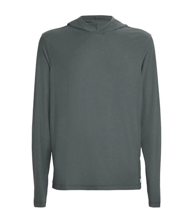 VUORI MENS STRATO TECH HOODIE SMOKED BERYL