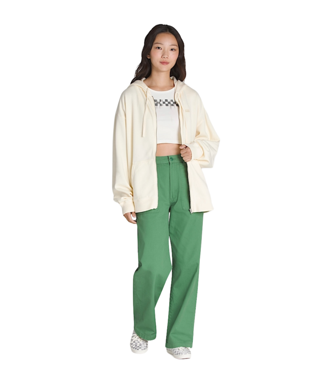 VANS WOMENS EVERYDAY OS ZIP HOODIE LEMON ICING