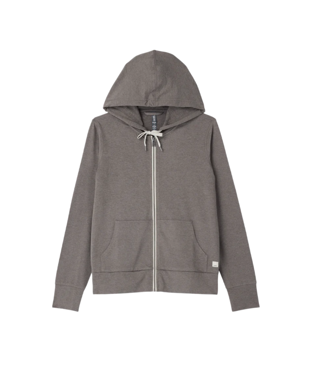 VUORI WOMENS HALO PERFORMANCE 2.0 HOODIE CHIA HEATHER