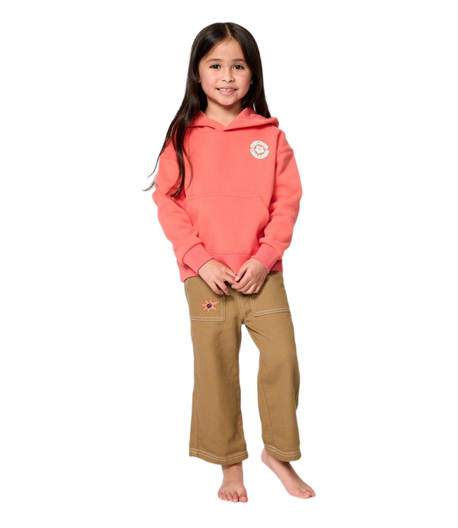 RIP CURL LITTLE GIRLS LUXE SURF PULLOVER HOODIE 3156