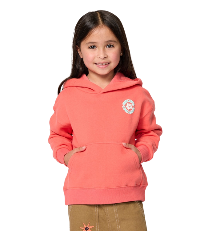 RIP CURL LITTLE GIRLS LUXE SURF PULLOVER HOODIE 3156