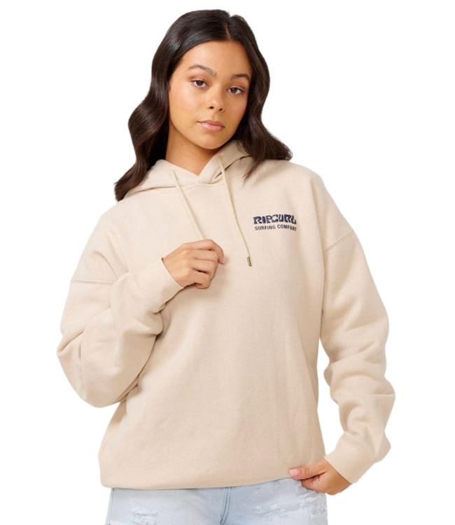 RIP CURL WOMENS SURF PUFF HERITAGE HOODIE 0031