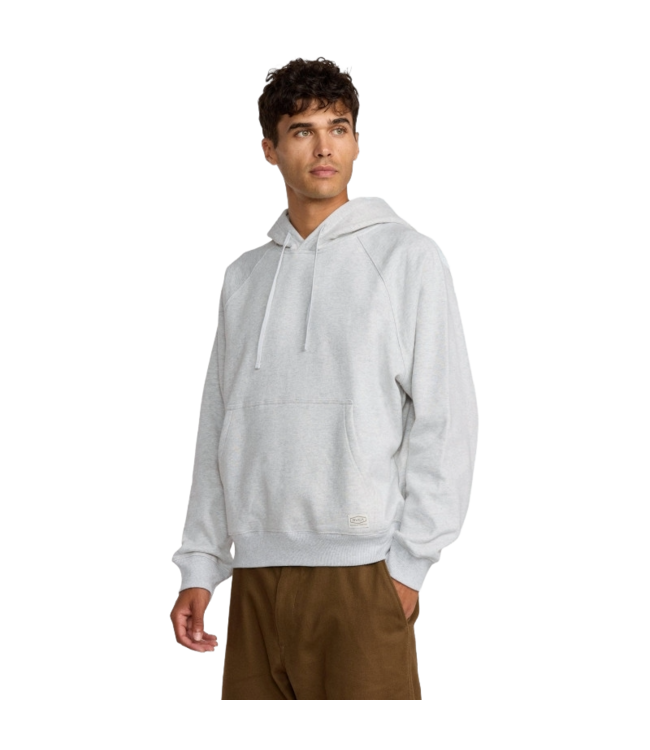 RVCA MENS DAYSHIFT HOODIE (AHR) ASH HEATHER