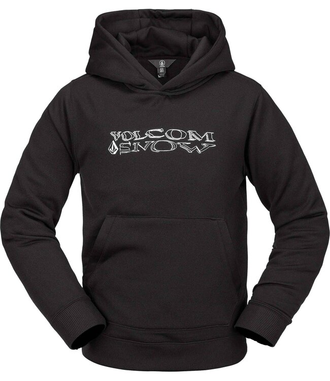 VOLCOM BOYS HYDRO FLEECE PO HOODIE BLACK