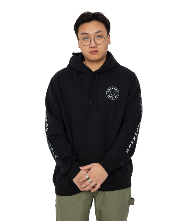 BRIXTON MENS CREST HOODIE