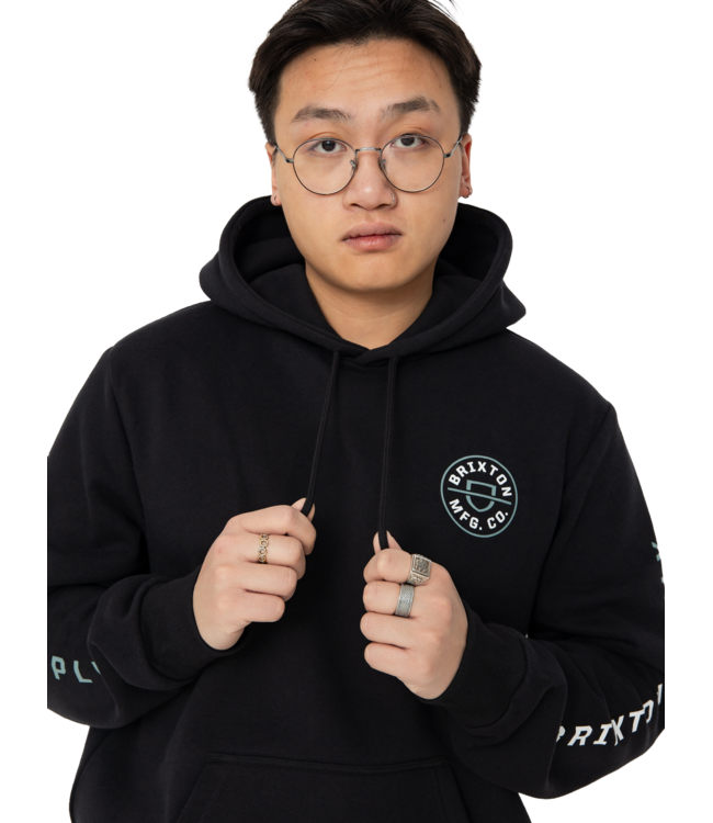 BRIXTON MENS CREST HOODIE