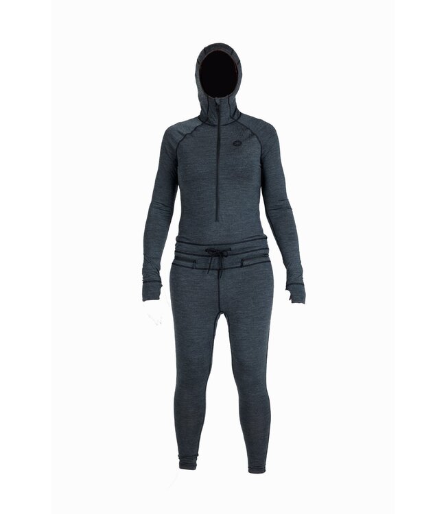 AIRBLASTER WOMENS MERINO NINJA SUIT BLACK 2023