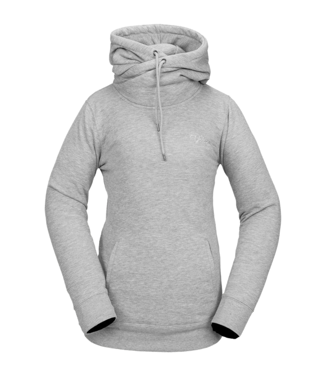 VOLCOM WOMENS TOWER P/O FLEECE HEATHER GREY 2023