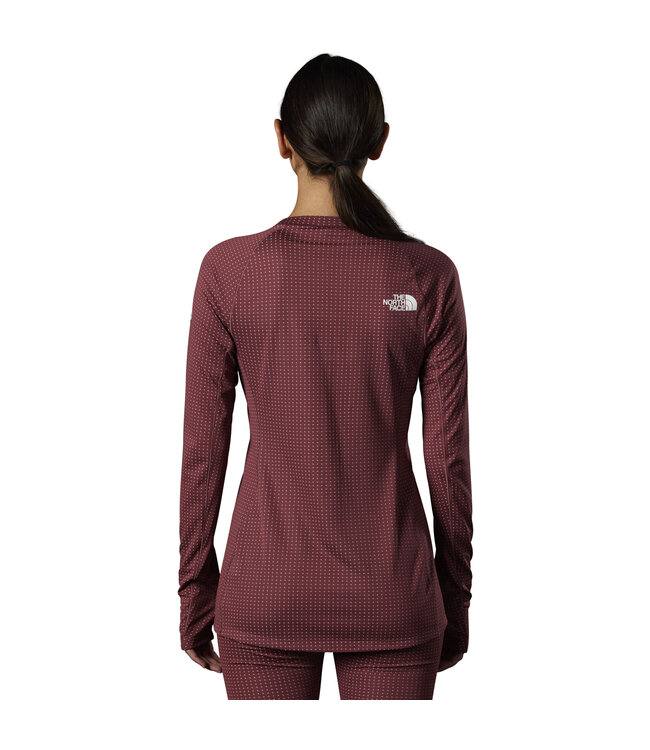 THE NORTH FACE WOMENS SUMMIT SERIES PRO 120 CREW WILD GINGER/LAVENDER FOG 2023