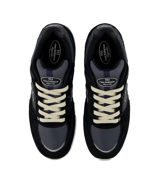 NEW BALANCE MENS NUMERIC 933 ANDREW REYNOLDS SHOES (BNT) BLACK/NAVY