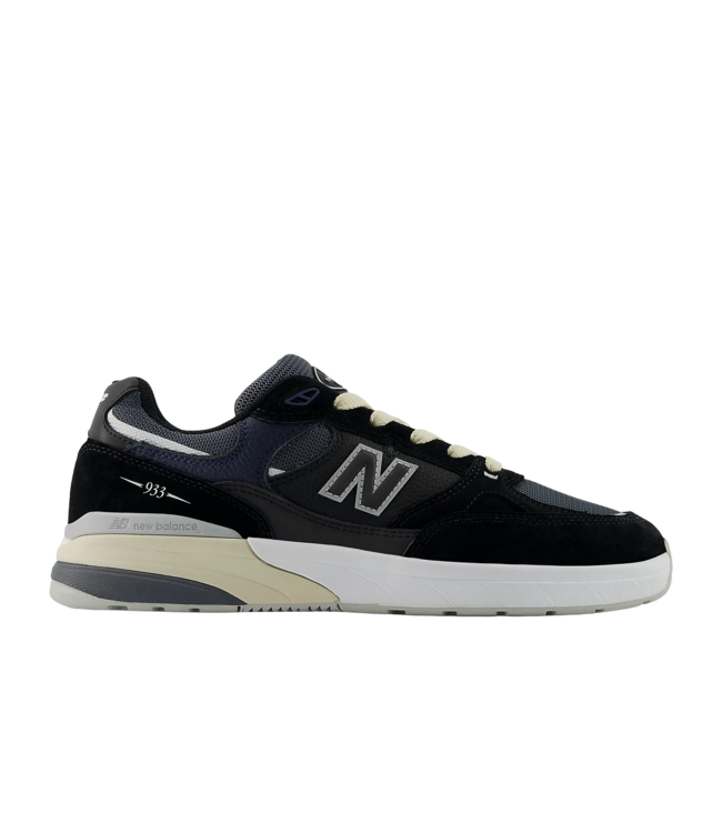 NEW BALANCE MENS NUMERIC 933 ANDREW REYNOLDS SHOES (BNT) BLACK/NAVY