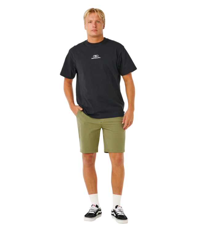 RIP CURL MENS BOARDWALK PHASE NINETEEN SHORT (8231) SURPLUS GREEN