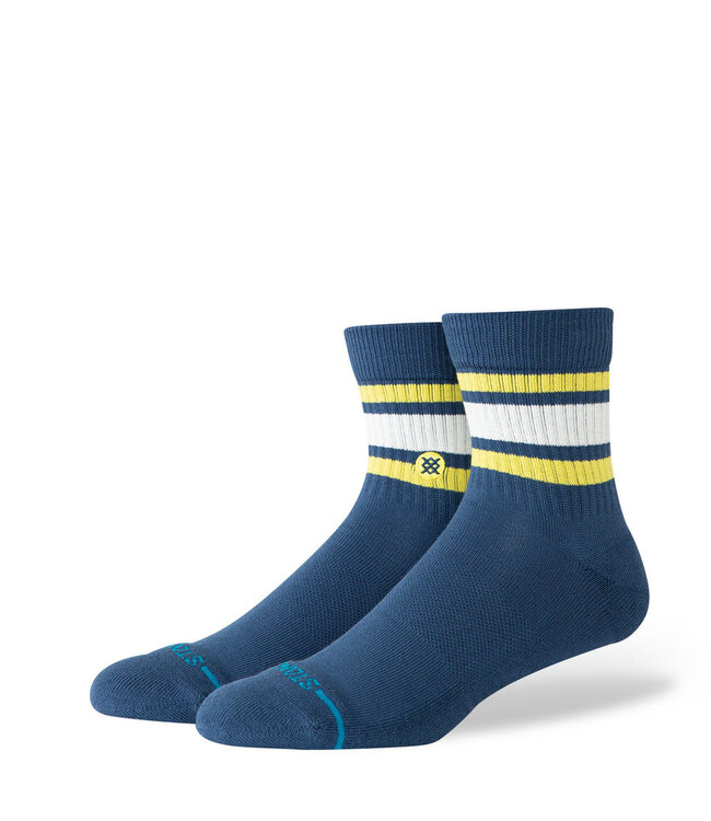 STANCE MENS BOYD QUARTER SOCK DEEP TEAL