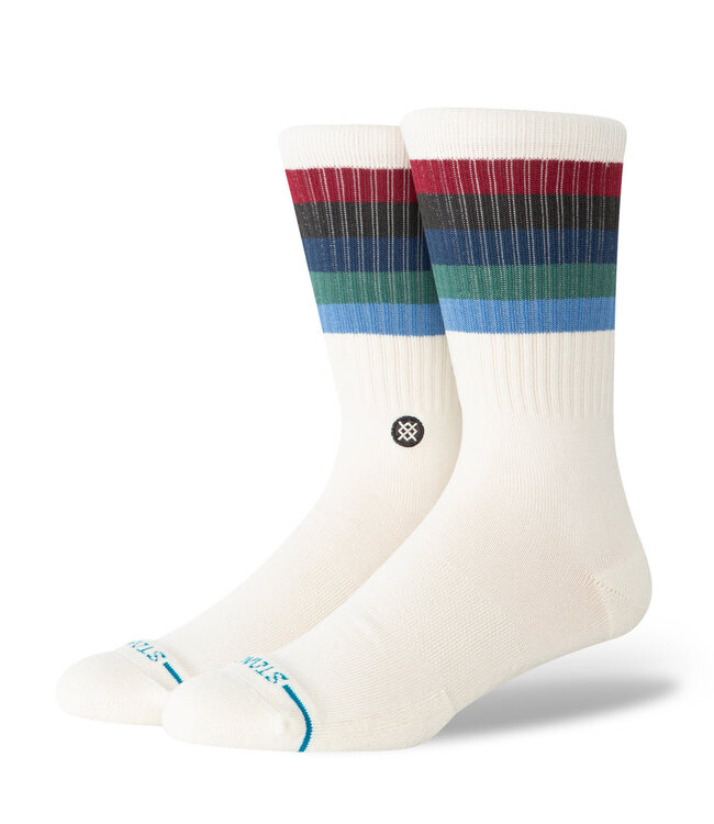 STANCE MENS MALIBOO CREW SOCK CANVAS