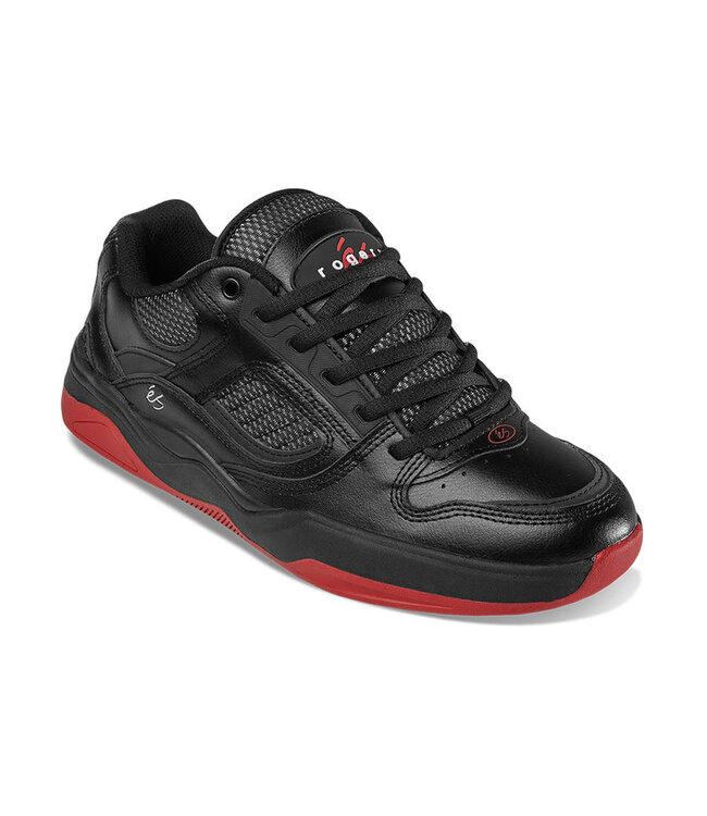 ES MENS TJ ROGERS SHOES BLACK/RED