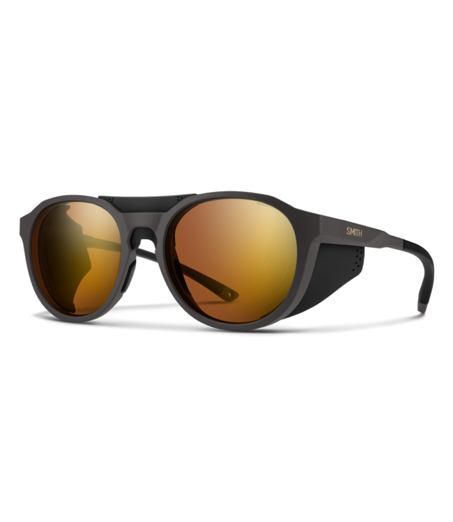 SMITH VENTURE MATTE GRAVY SUNGLASSES w/CHROMAPOP GLACIER PHOTOCHROMATIC COPPER GOLD MIRROR