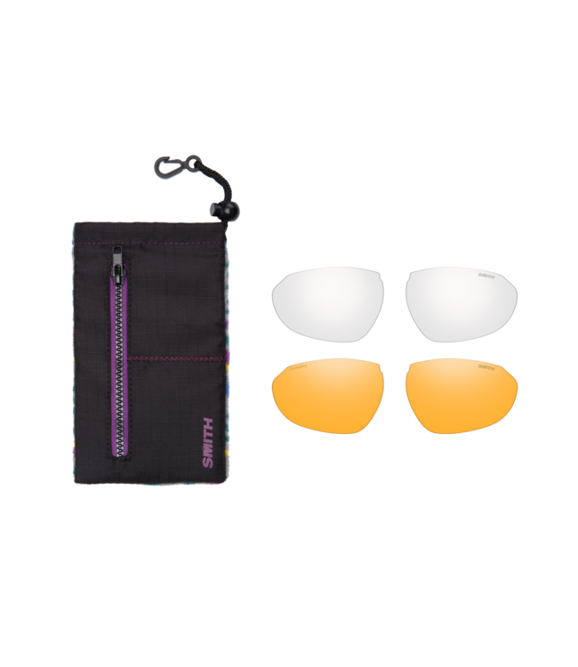SMITH SLIDERS MATTE BLACK SUNGLASSES w/ CHROMAPOP BLACK