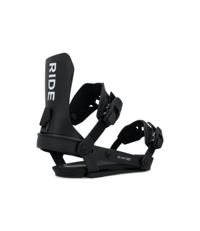 RIDE A-8 SNOWBOARD BINDINGS BLACK 2026