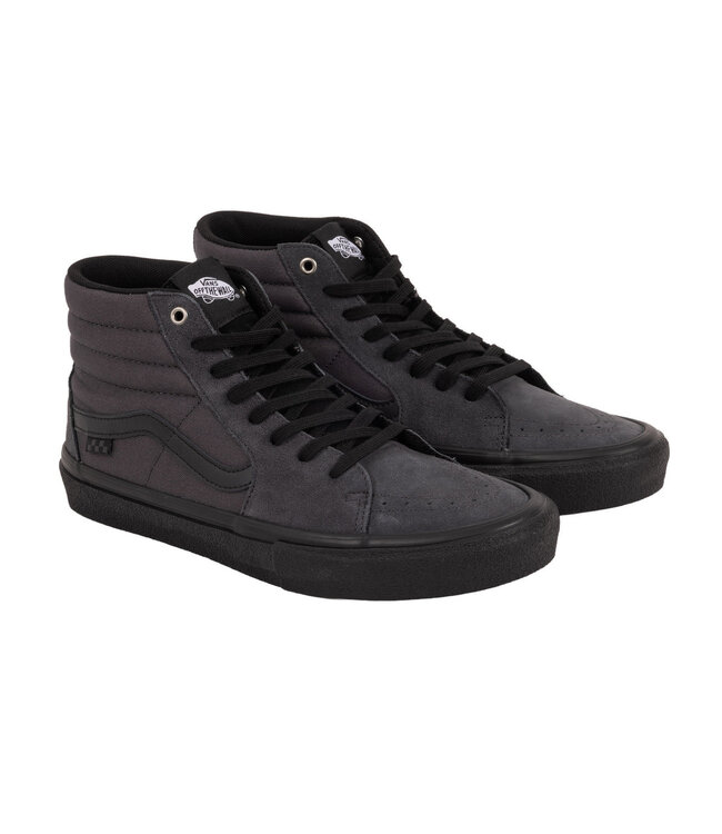 VANS MENS SKATE SK8-HI SHOE (Y01) CHARCOAL/BLACK