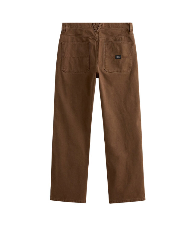 VANS MENS DRILL CHORE LOOSE CARPENTER PANT VINTAGE COCOA