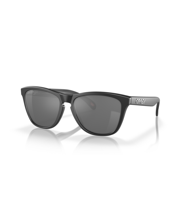 OAKLEY FROGSKINS MATTE BLACK SUNGLASSES w/ PRIZM BLACK POLAR LENS