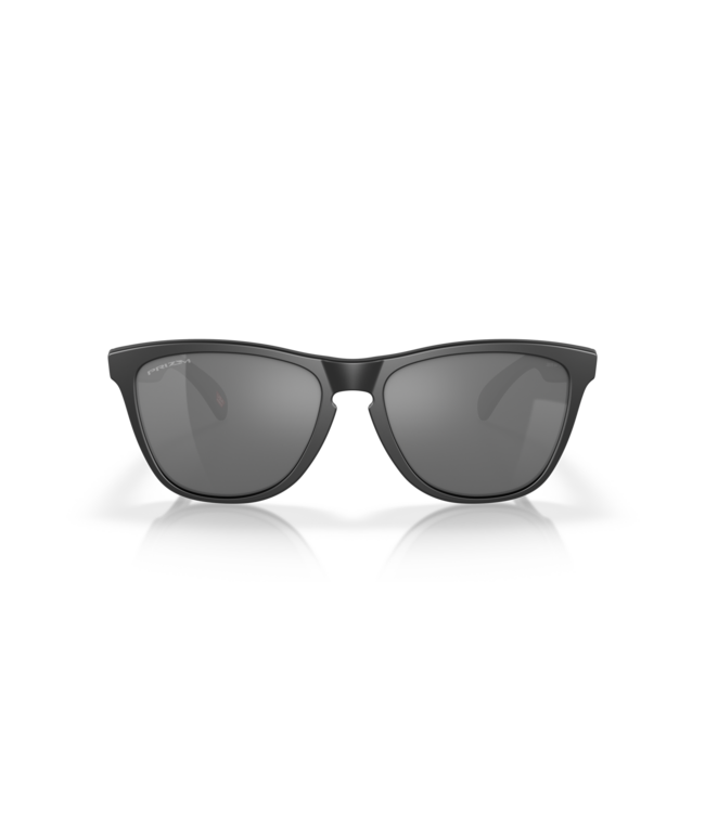 OAKLEY FROGSKINS MATTE BLACK SUNGLASSES w/ PRIZM BLACK POLAR LENS