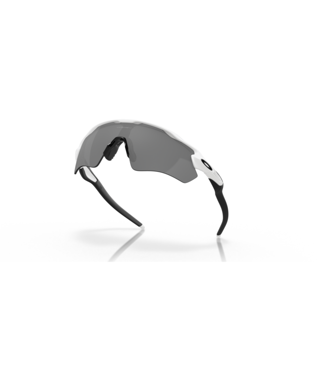 OAKLEY RADAR EV PATH POLISHED WHITE SUNGLASSES w/ PRIZM BLACK POLAR