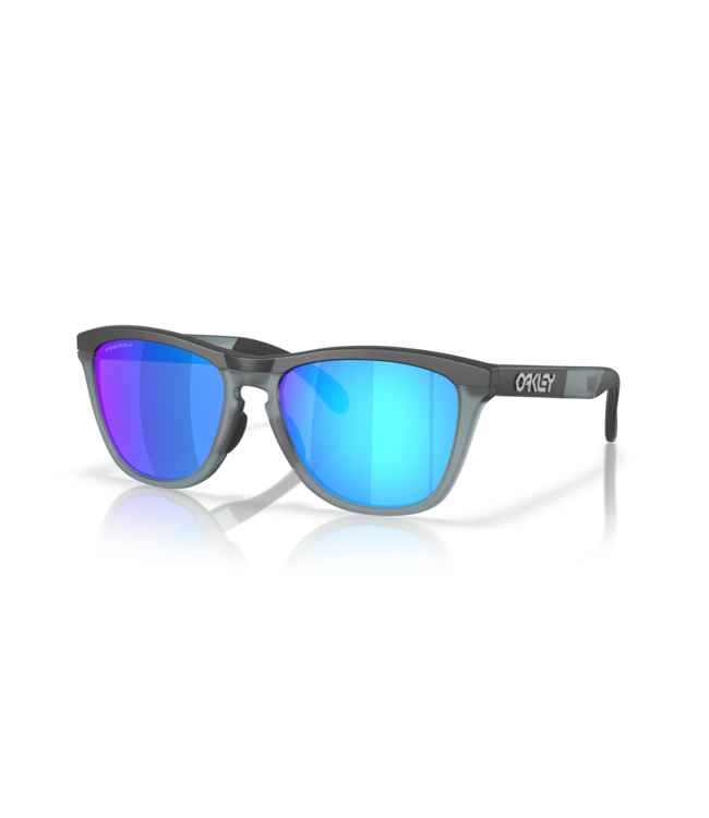 OAKLEY FROGSKINS RANGE MATTE BLACK SUNGLASSES w/ PRIZM SAPPHIRE