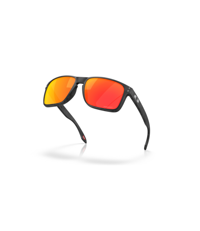 OAKLEY HOLBROOK XXL MATTE BLACK CAMO SUNGLASSES w/ PRIZM RUBY