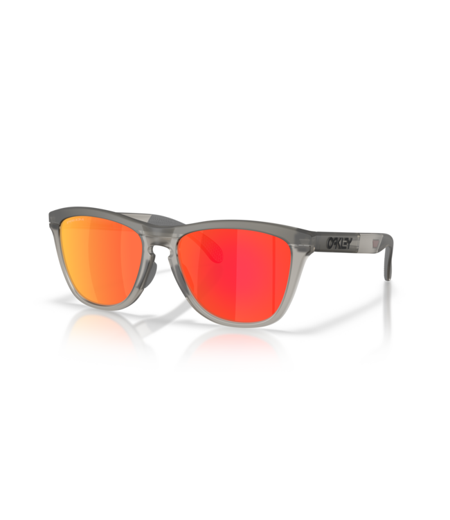 OAKLEY FROGSKINS RANGE XL GREY SMOKE SUNGLASSES w/ PRIZM RUBY