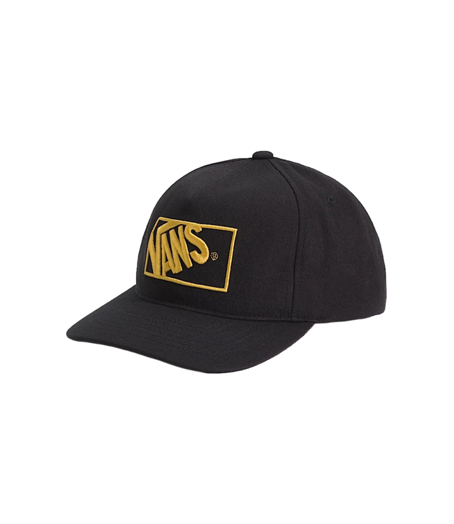 VANS MENS FORMULA SNAPBACK HAT HO25 (F0E) BLACK/BURNT GOLD