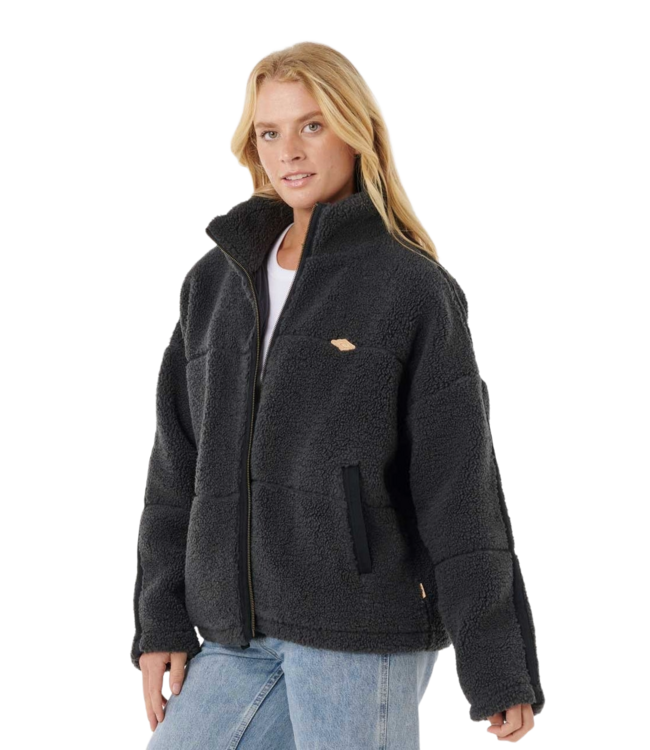 RIP CURL WOMENS CALA NIGHTS SHERPA JACKET 8264
