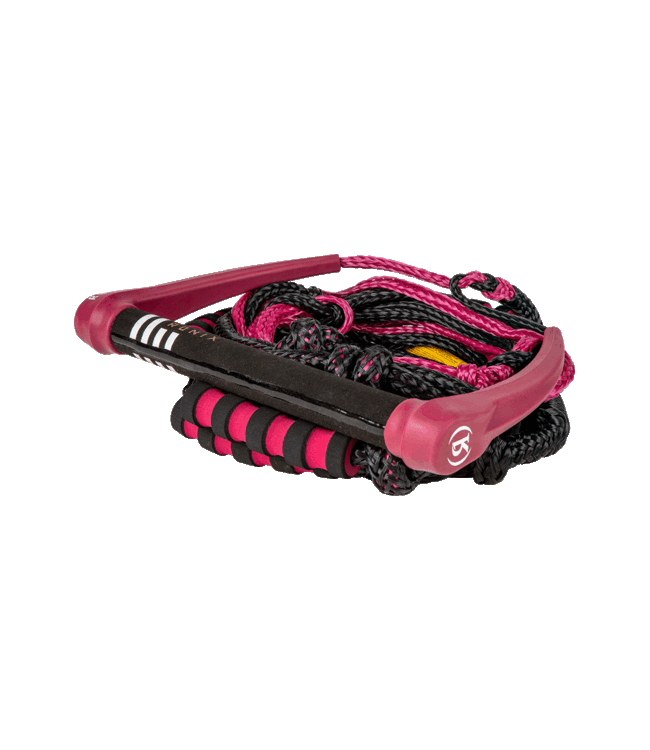 RONIX BUNGEE SURF ROPE W/ 11" HANDLE w/ 25FT 4 SECT - MERLOT 2026