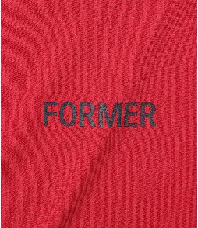 FORMER MENS LEGACY OVERDYE SHORT SLEEVE TEE WASHED CHERRY