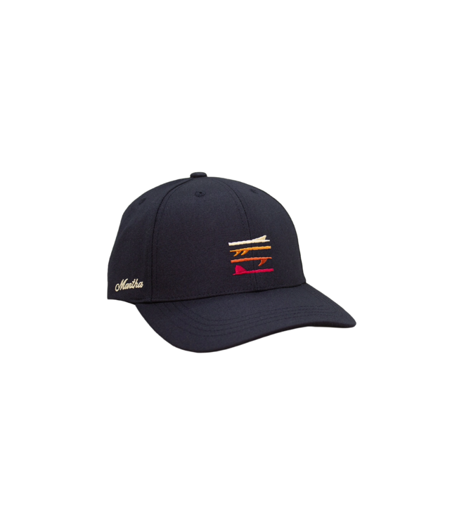 MARTHA MENS CARMEL BASEBALL HAT BLACK