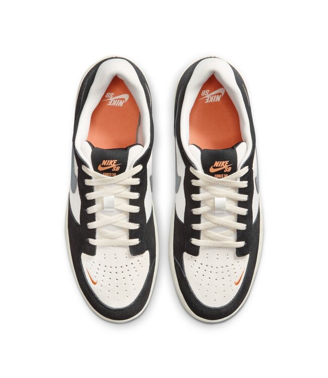 NIKE SB MENS FORCE 58 SHOES BLACK/GREY/WHITE