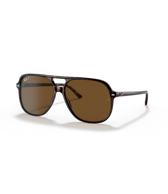 RAY-BAN BILL SUNGLASSES HAVANA w/ BROWN POLAR