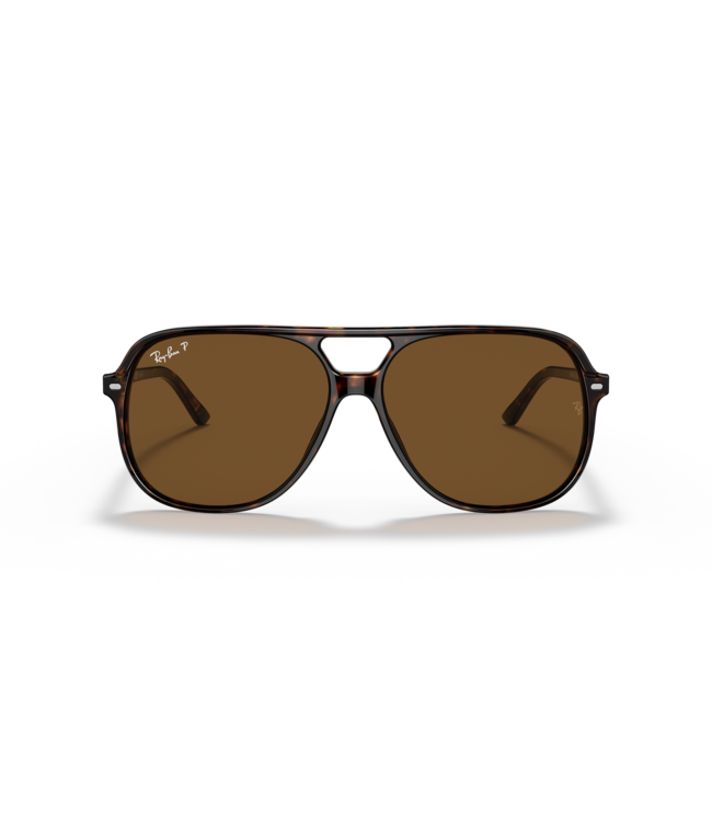 RAY-BAN BILL SUNGLASSES HAVANA w/ BROWN POLAR