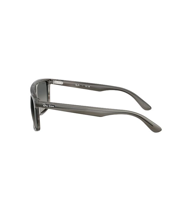 RAY-BAN RB2222 SUNGLASSES STRIPED GREY w/ GRAD GREY