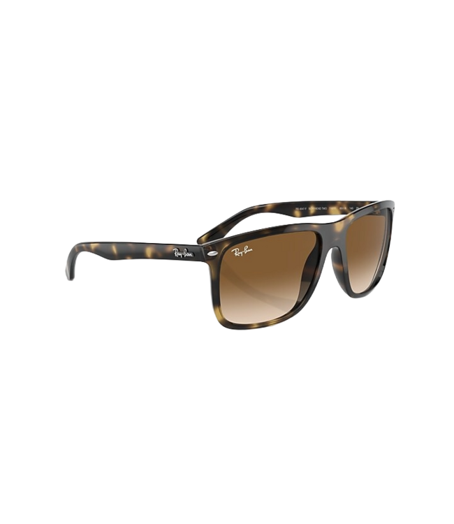 RAY-BAN BOYFRIEND TWO SUNGLASSES HAVANA w/ CLEAR GRADIENT BROWN