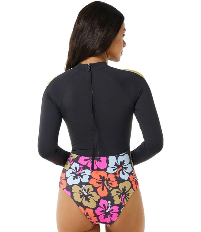 RIP CURL WOMENS HIBISCUS HEAT SPLICE SURF SUIT