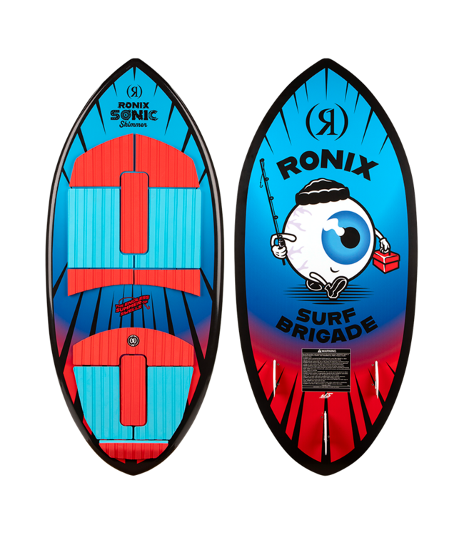 RONIX SONIC SKIMMER SKIMBOARD - BLUE/RED FISH EYE 2026