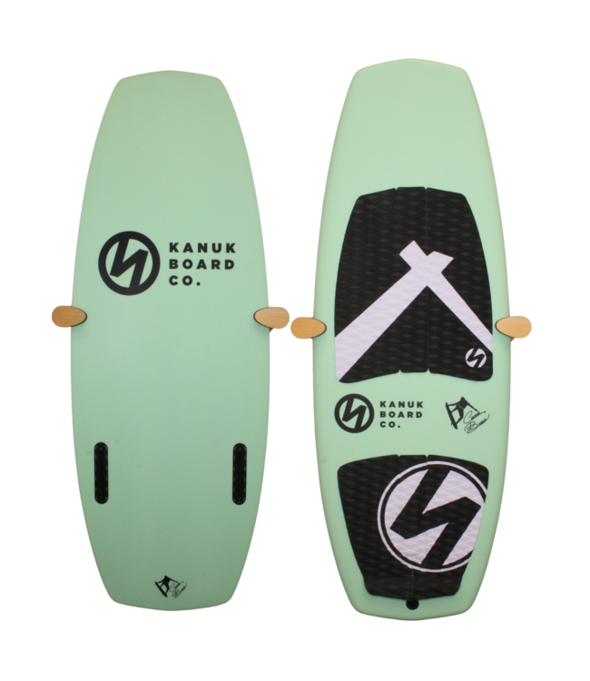 KANUK BURNSY PRO WAKE SURF BOARD - PEPPERMINT 2026