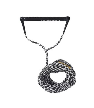 FOLLOW THE BASIC PACKAGE w/ 15" HANDLE 65FT ROPE BLACK/WHITE 2026