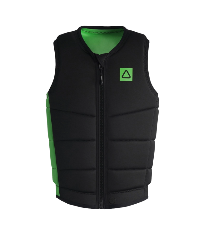 FOLLOW MENS CORP VEST BLACK/GREEN 2026