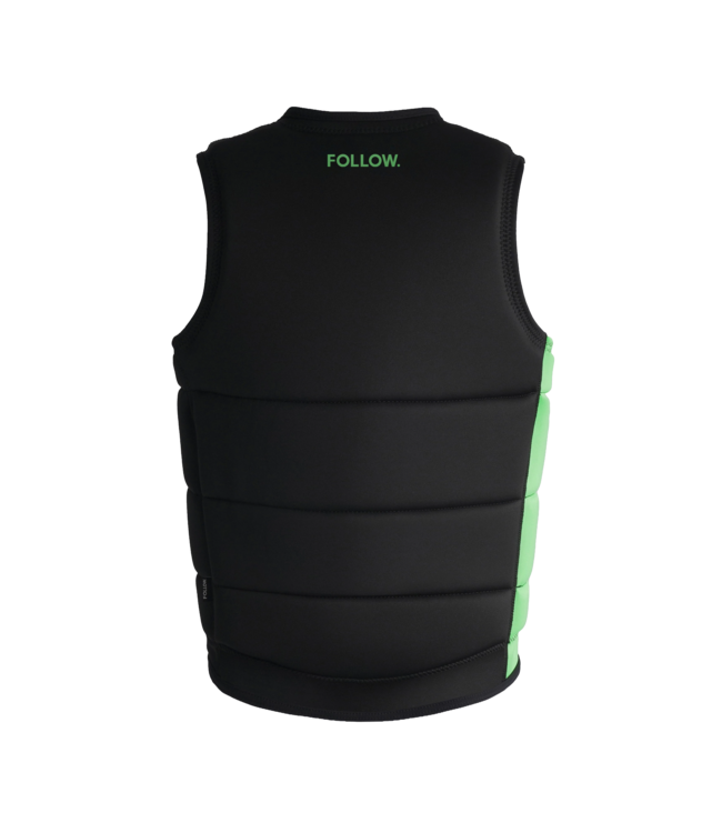 FOLLOW MENS CORP VEST BLACK/GREEN 2026
