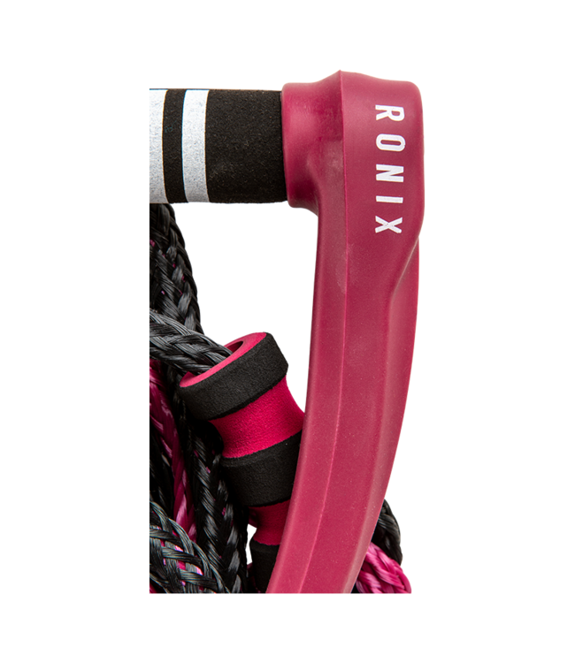 RONIX WOMENS BUNGEE SURF ROPE W/ 11" HANDLE w/ 25FT 4 SECT - MERLOT 2026